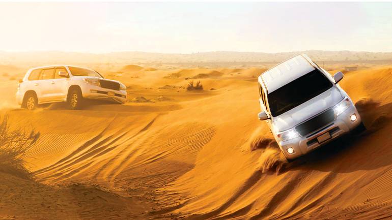 Dubai Advanture with Enduro Bike Advanture