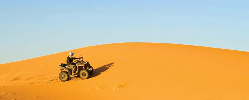Quad Biking Dubai Desert