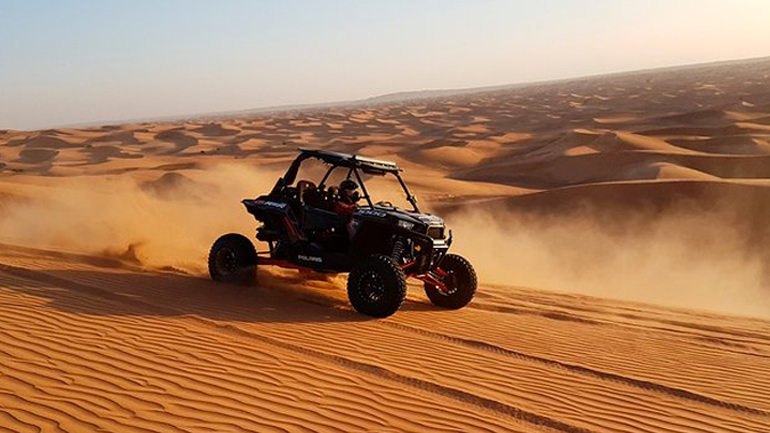 Polaris RZR Turbo Buggy rental Dubai