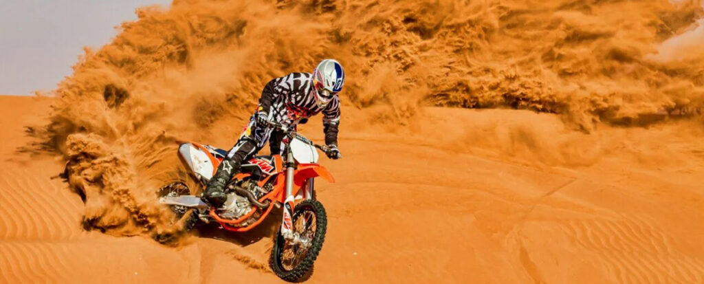 Motorcycle rental Dubai Desert Tour