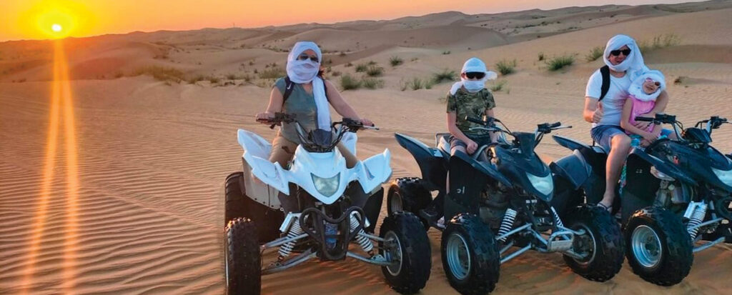 quad bike rental dubai ride