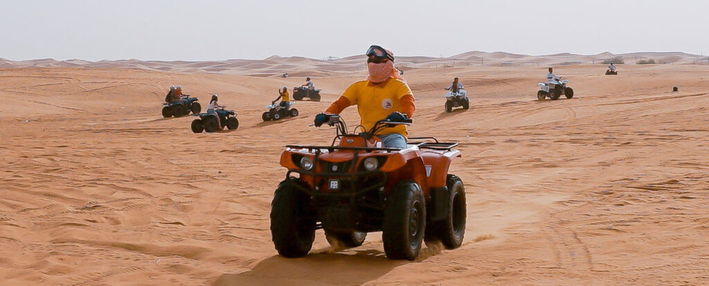 Quad biking Dubai tour