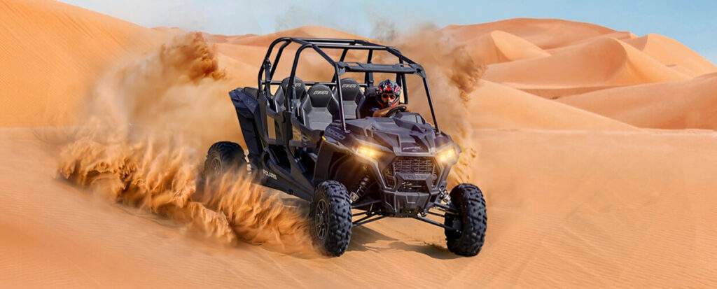 Why is buggy riding such a unique experience?
