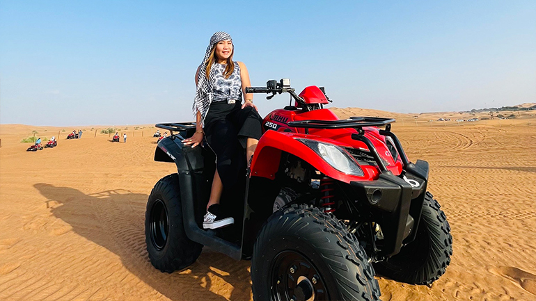 What is Quad Biking Dubai?