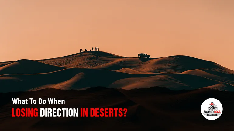 What to Do When Losing Direction in Deserts?