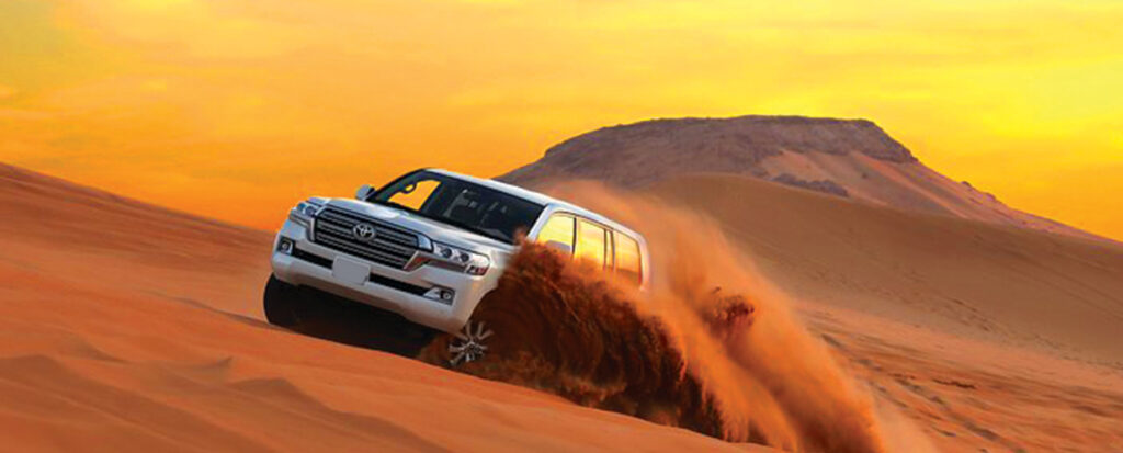 dune bashing Dubai Desert