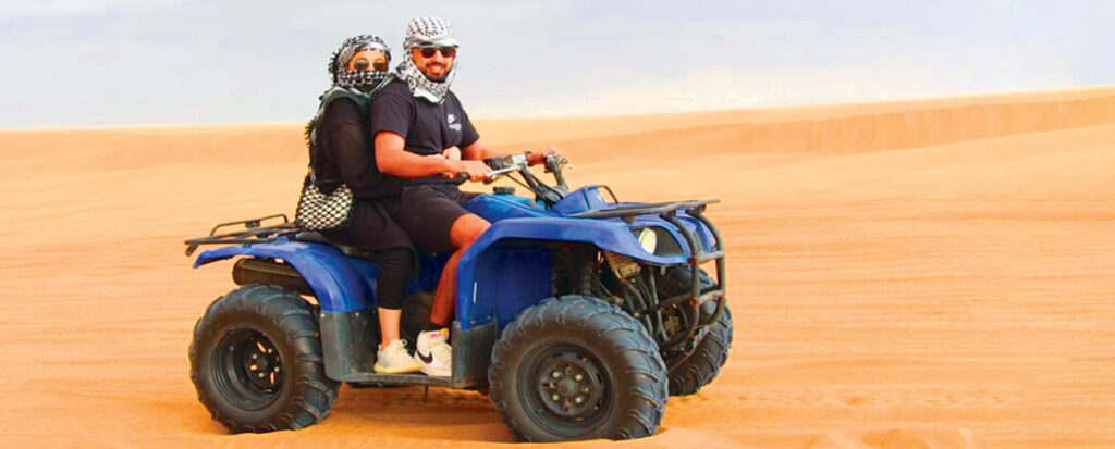 quad biking