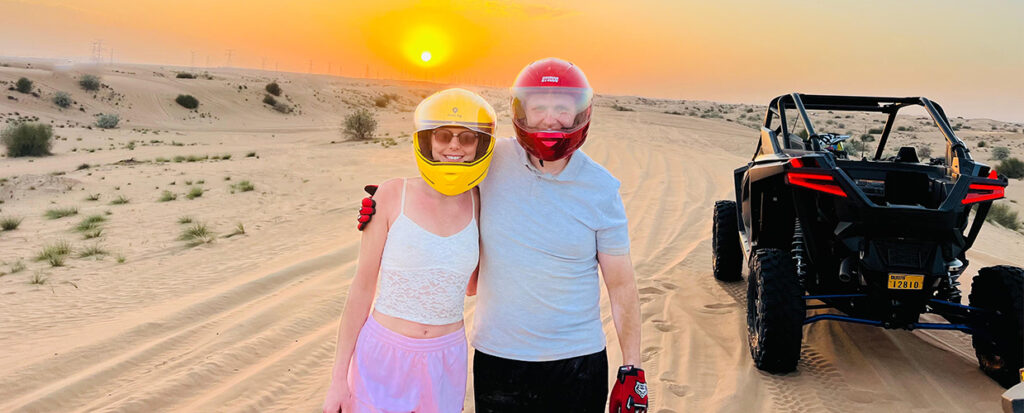 ride a dune buggy in Dubai