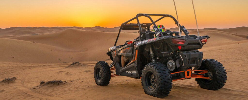 explore the Dubai desert on a dune buggy?