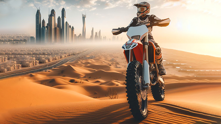 Advantages of Dirt Bike Rental in Dubai's Desert Terrain
