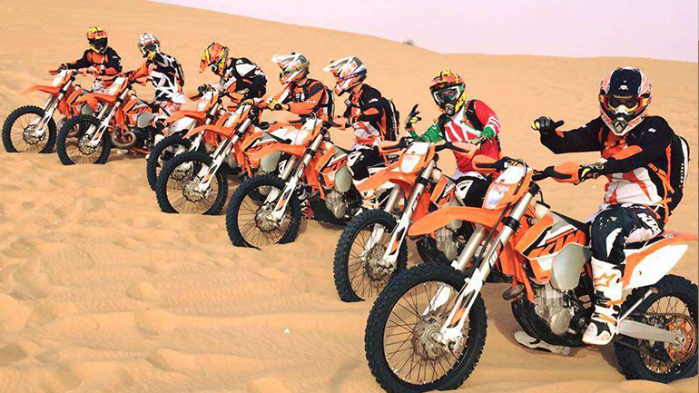 Ride Through the Dunes: Dirt Bike Rental Services in Dubai