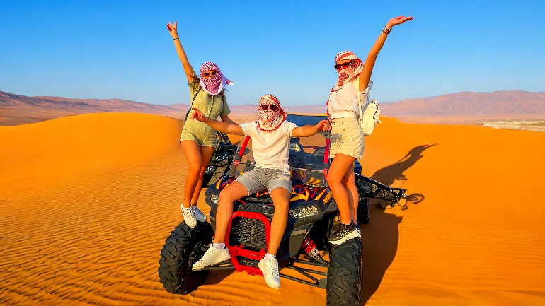 Experience Dubai Desert Dune Buggy Tour On Vacations