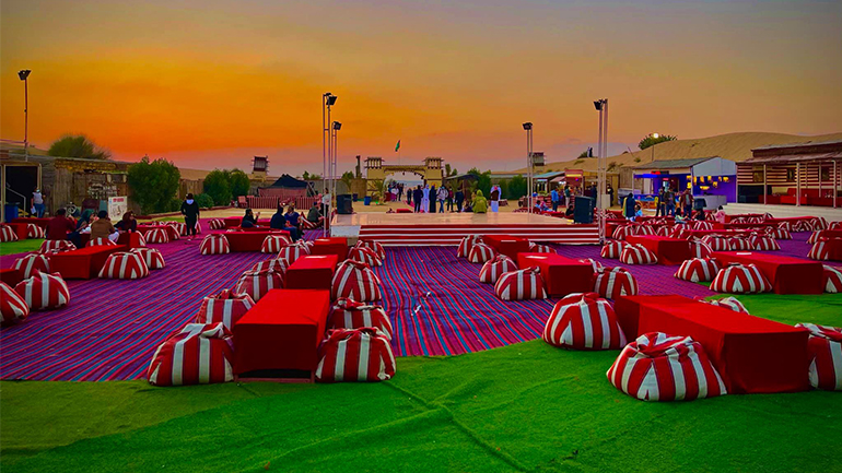 Experience the Dubai Desert Safari Camp and Events